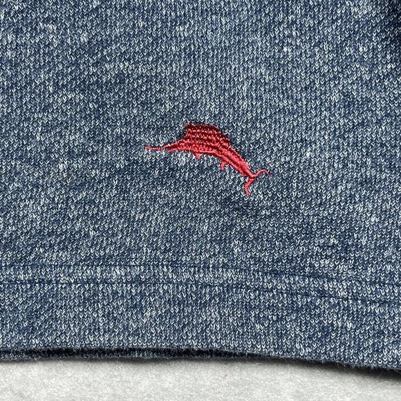 Tommy Bahama Blue Crew Neck Long Sleeve Pullover Sweatshirt Men’s XXL Flawed - Picture 7 of 16